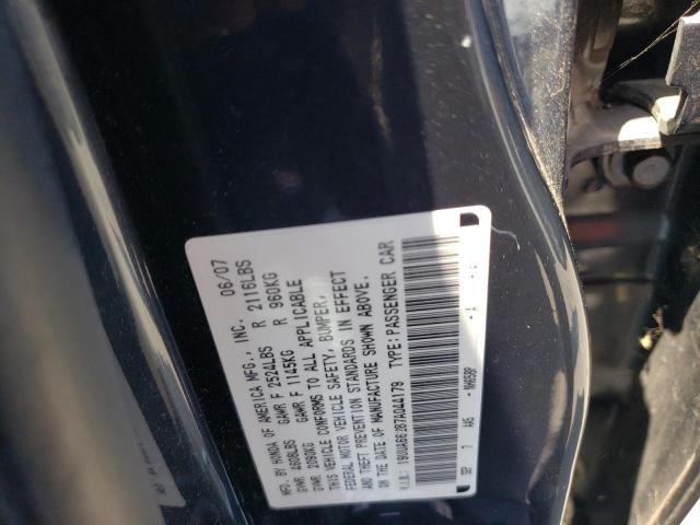 19UUA66287A044179 - 2007 ACURA TL GRAY photo 12