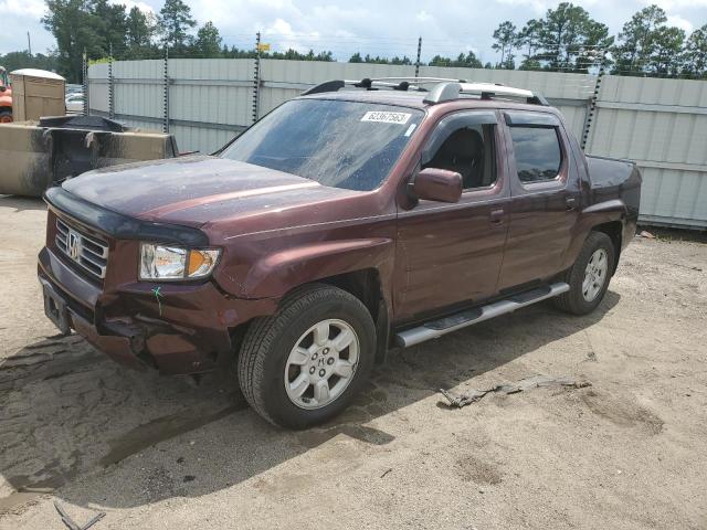 2HJYK164X7H527591 - 2007 HONDA RIDGELINE RTS MAROON photo 1