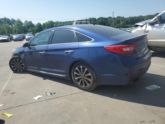 5NPE34AF0HH585832 - 2017 HYUNDAI SONATA SPORT 蓝色 照片 2