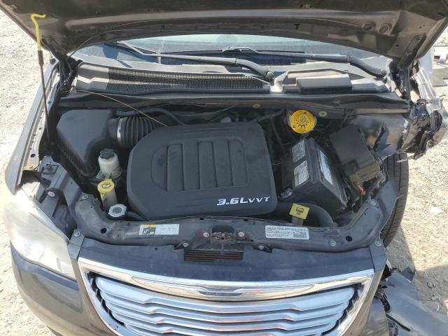 2C4RC1CG4ER421312 - 2014 CHRYSLER TOWN & COU TOURING L GRAY photo 12