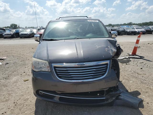 2C4RC1CG4ER421312 - 2014 CHRYSLER TOWN & COU TOURING L GRAY photo 5