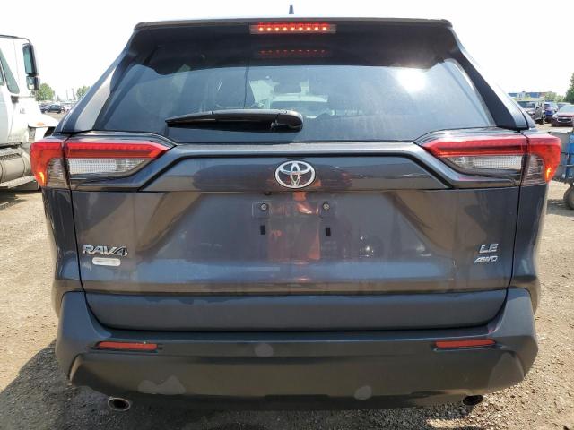 2T3B1RFV5NW266873 - 2022 TOYOTA RAV4 LE GRAY photo 6