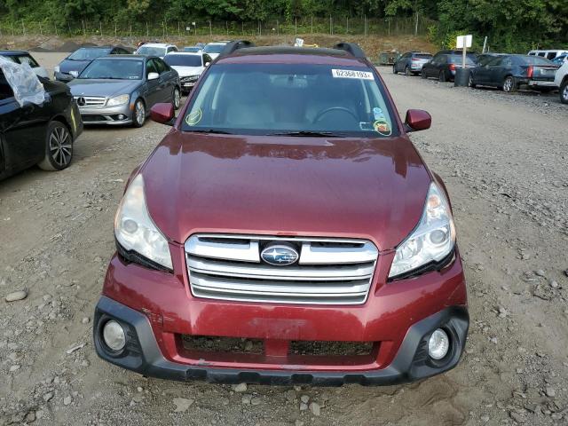 4S4BRBKC6D3266141 - 2013 SUBARU OUTBACK 2.5I LIMITED RED photo 5