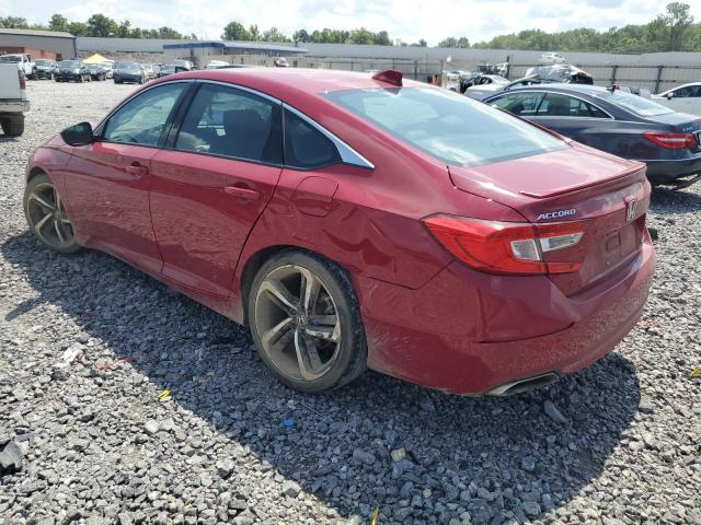 1HGCV1F35JA019209 - 2018 HONDA ACCORD SPORT წითელი ფოტო 2