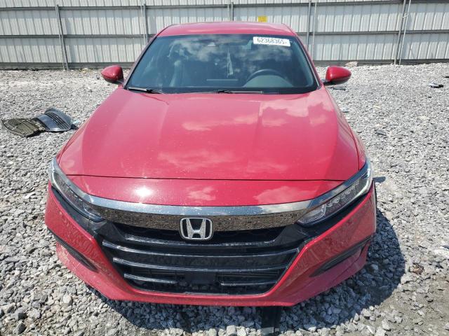 1HGCV1F35JA019209 - 2018 HONDA ACCORD SPORT წითელი ფოტო 5