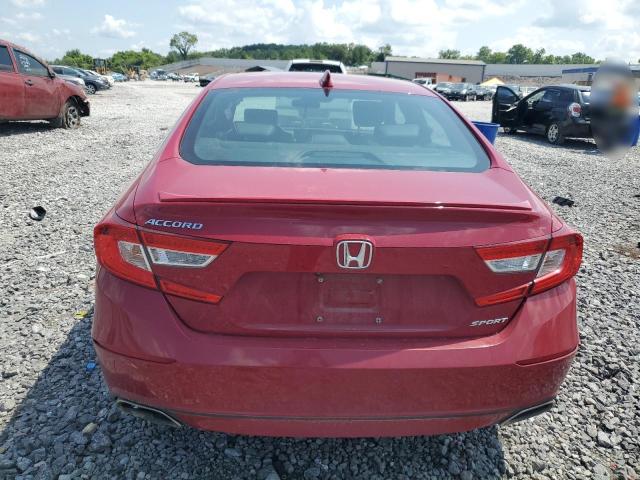 1HGCV1F35JA019209 - 2018 HONDA ACCORD SPORT წითელი ფოტო 6