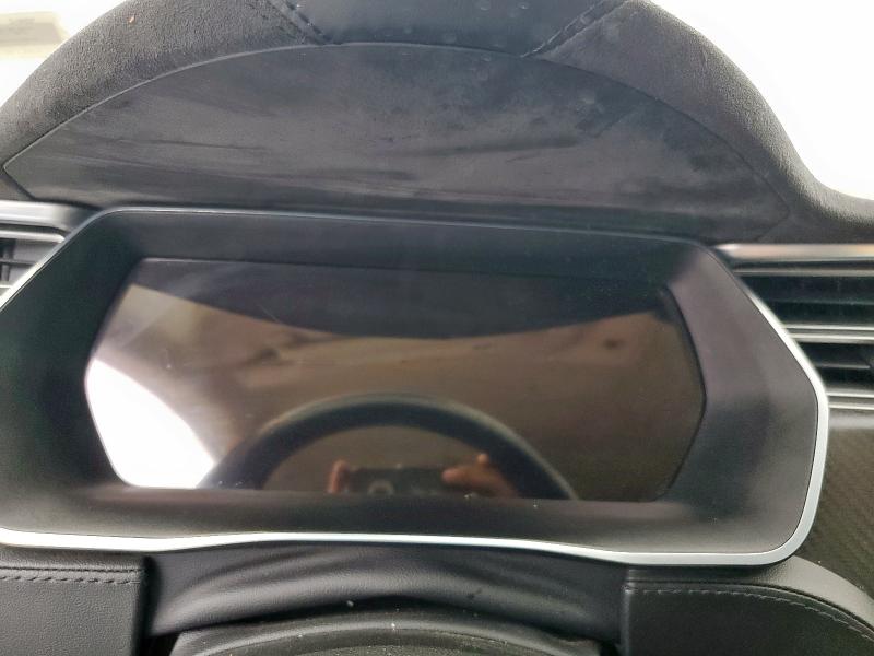 5YJSA1H11EFP43669 - 2014 TESLA MODEL S RED photo 9