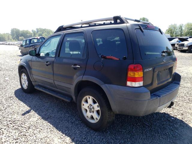 1FMYU93175KB02919 - 2005 FORD ESCAPE XLT BLACK photo 2