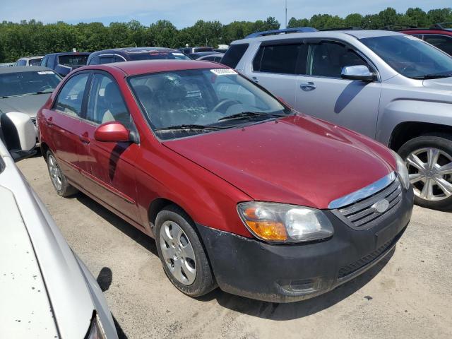 KNAFE222395639931 - 2009 KIA SPECTRA EX RED photo 4