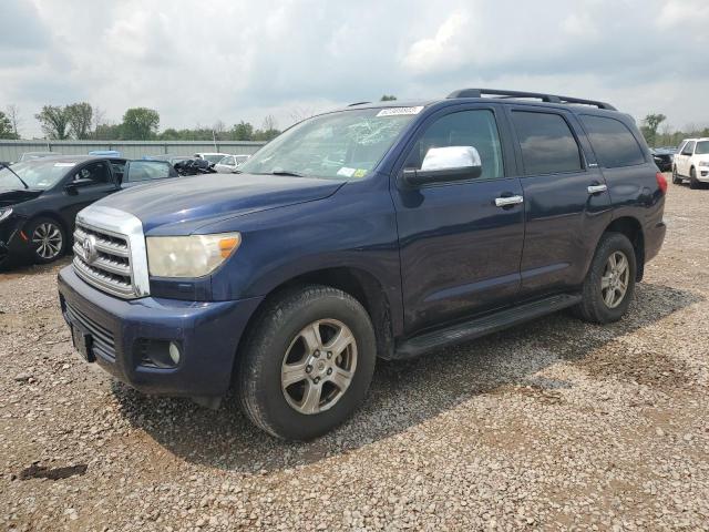 5TDBY68A48S010427 - 2008 TOYOTA SEQUOIA LIMITED BLUE photo 1