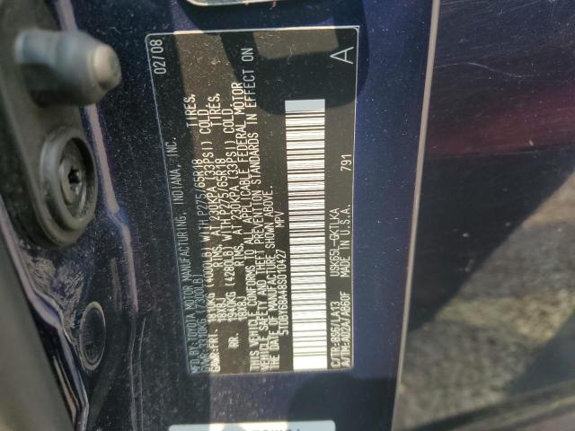 5TDBY68A48S010427 - 2008 TOYOTA SEQUOIA LIMITED BLUE photo 13