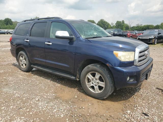 5TDBY68A48S010427 - 2008 TOYOTA SEQUOIA LIMITED BLUE photo 4