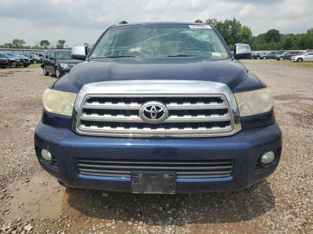 5TDBY68A48S010427 - 2008 TOYOTA SEQUOIA LIMITED BLUE photo 5