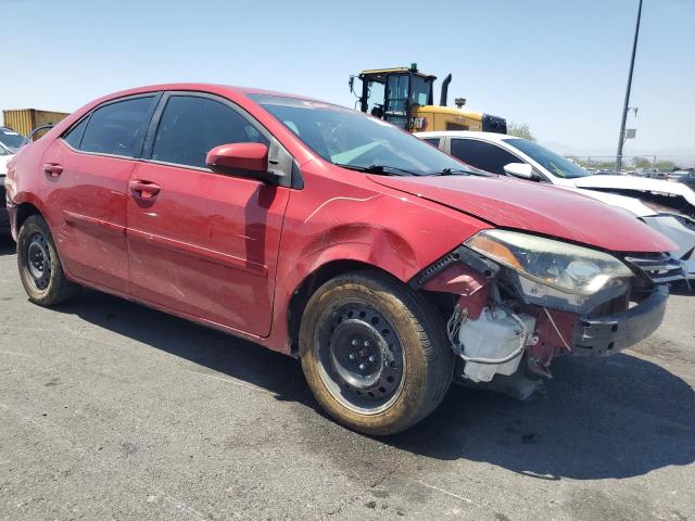 2T1BURHEXGC647474 - 2016 TOYOTA COROLLA L 红色 照片 4