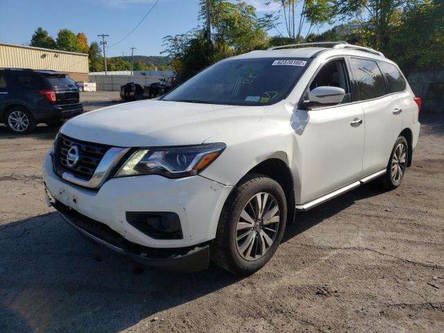 5N1DR2MM6HC678340 - 2017 NISSAN PATHFINDER S WHITE photo 2