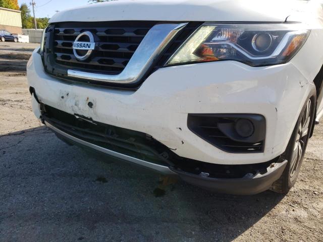 5N1DR2MM6HC678340 - 2017 NISSAN PATHFINDER S WHITE photo 9