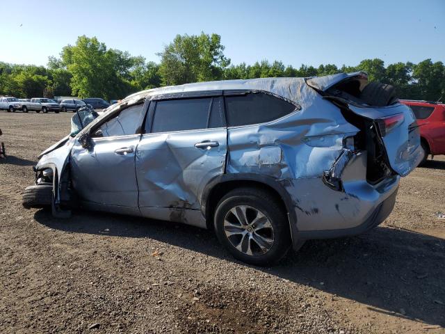 5TDHZRBH4LS030877 - 2020 TOYOTA HIGHLANDER XLE ლურჯი ფოტო 2