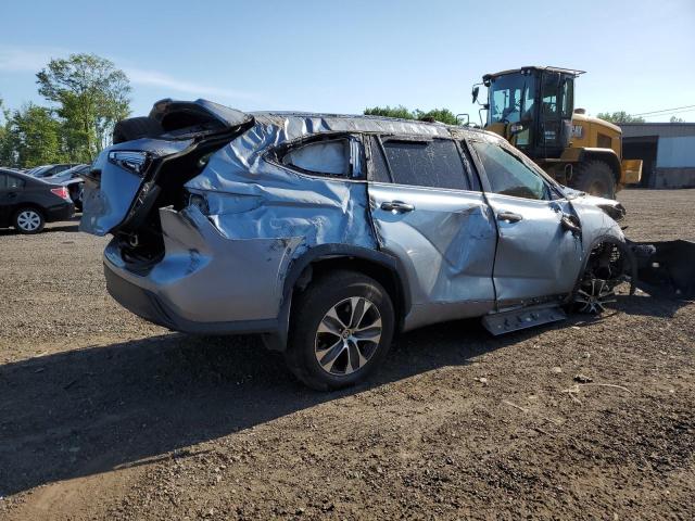 5TDHZRBH4LS030877 - 2020 TOYOTA HIGHLANDER XLE ლურჯი ფოტო 3