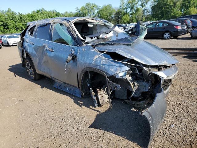 5TDHZRBH4LS030877 - 2020 TOYOTA HIGHLANDER XLE ლურჯი ფოტო 4