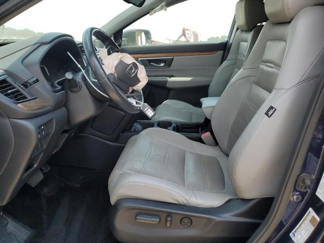 7FARW2H82KE004507 - 2019 HONDA CR-V EXL BLUE photo 7