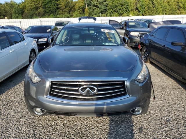 JN8CS1MU6EM450959 - 2014 INFINITI QX70 GRAY photo 5