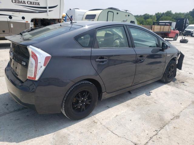 JTDKN3DU0F0423095 - 2015 TOYOTA PRIUS GRAY photo 3