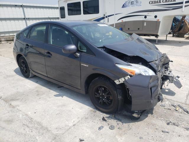 JTDKN3DU0F0423095 - 2015 TOYOTA PRIUS GRAY photo 4