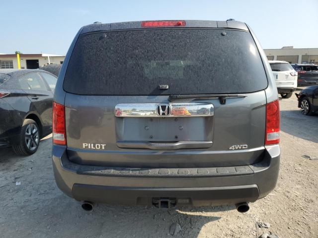 5FNYF4H54BB087642 - 2011 HONDA PILOT EXL GRAY photo 6