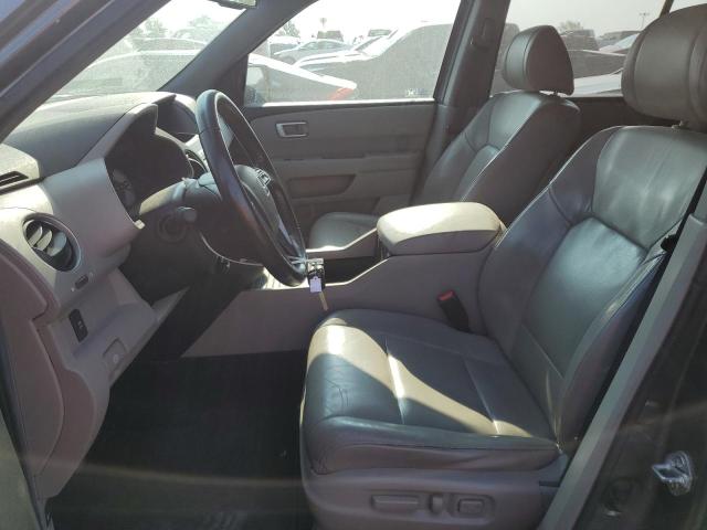 5FNYF4H54BB087642 - 2011 HONDA PILOT EXL GRAY photo 7