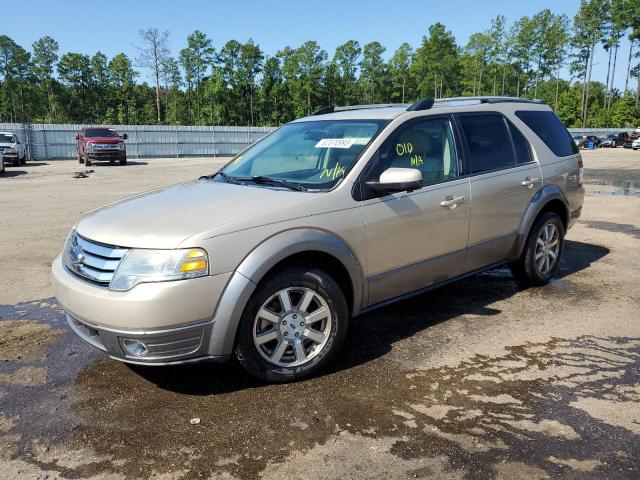 1FMDK02W68GA28459 - 2008 FORD TAURUS X SEL GOLD photo 1