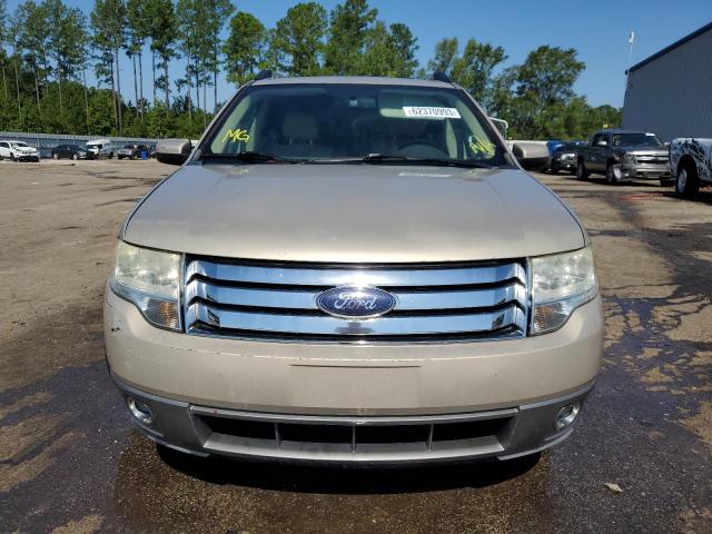 1FMDK02W68GA28459 - 2008 FORD TAURUS X SEL GOLD photo 5