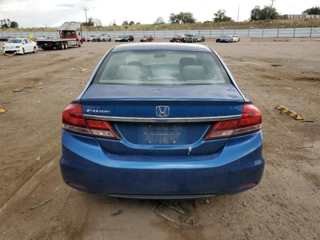 2HGFB2F59FH512414 - 2015 HONDA CIVIC LX BLUE photo 6