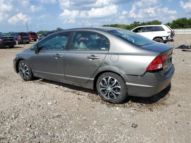 1HGFA16516L057669 - 2006 HONDA CIVIC LX GRAY photo 2