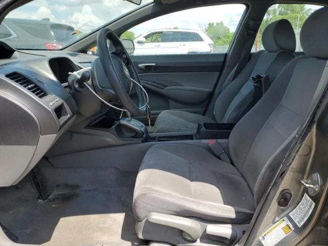 1HGFA16516L057669 - 2006 HONDA CIVIC LX GRAY photo 7