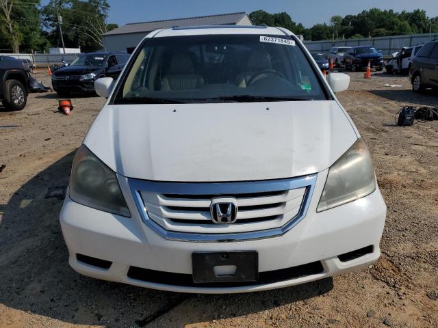 5FNRL3H67AB111060 - 2010 HONDA ODYSSEY EXL WHITE photo 5