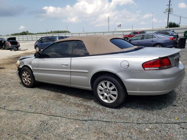 1C3EL75R84N282396 - 2004 CHRYSLER SEBRING GTC SILVER photo 2