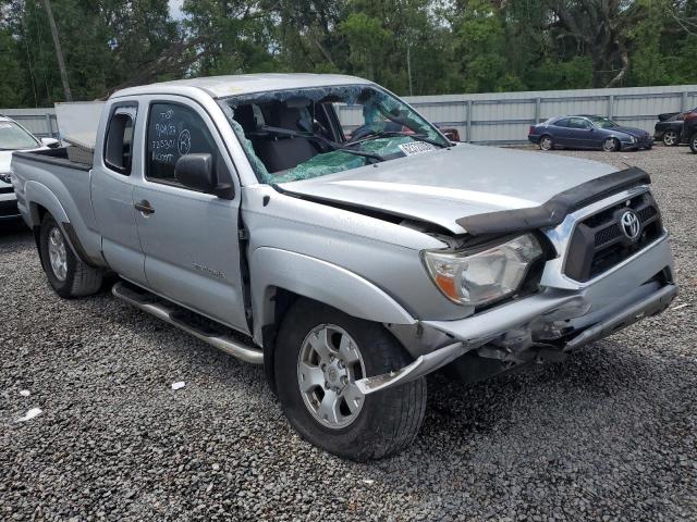 5TFTX4GN4DX024672 - 2013 TOYOTA TACOMA PRERUNNER ACCESS CAB SILVER photo 4