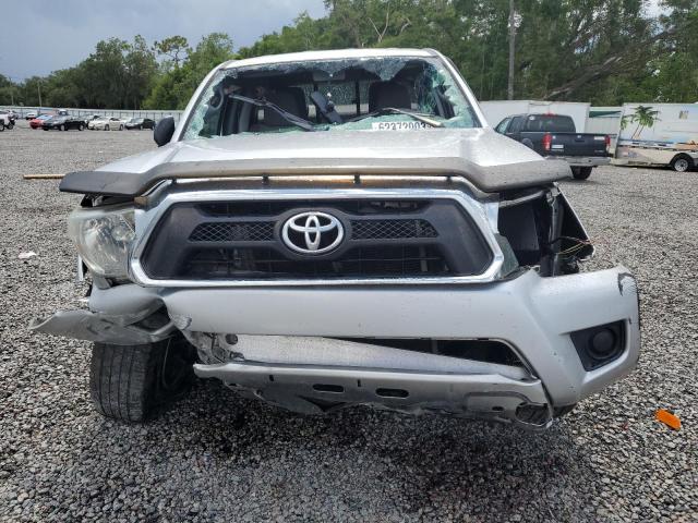 5TFTX4GN4DX024672 - 2013 TOYOTA TACOMA PRERUNNER ACCESS CAB SILVER photo 5