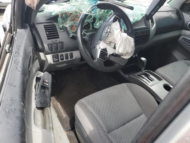 5TFTX4GN4DX024672 - 2013 TOYOTA TACOMA PRERUNNER ACCESS CAB SILVER photo 8