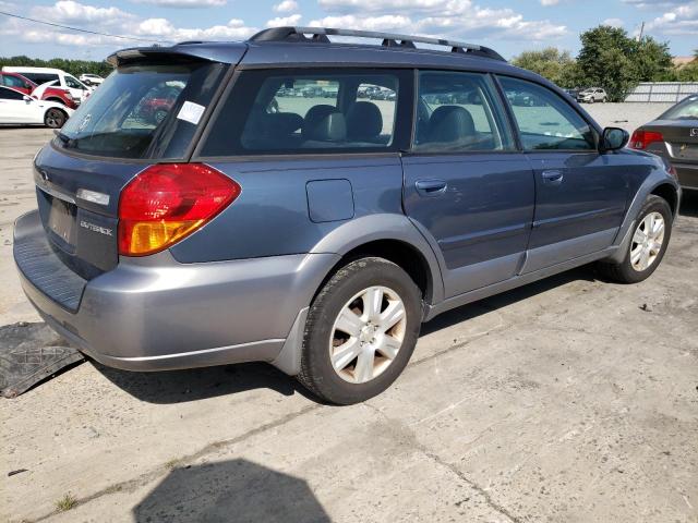 4S4BP62C557312081 - 2005 SUBARU LEGACY OUTBACK 2.5I LIMITED BLUE photo 3