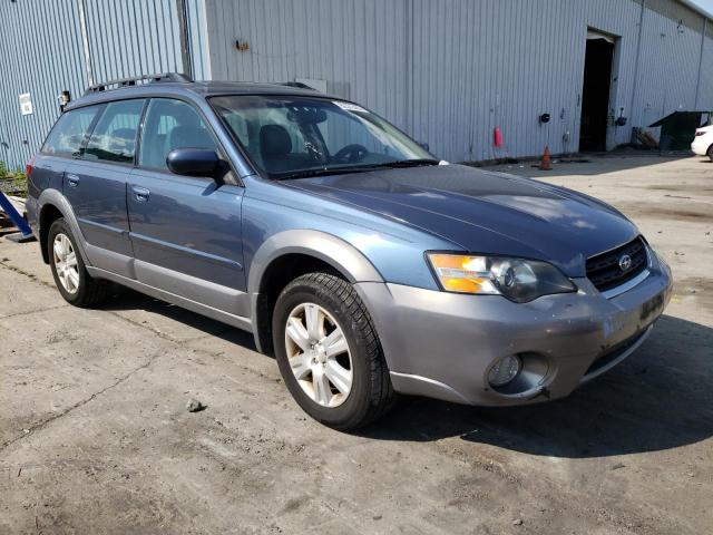 4S4BP62C557312081 - 2005 SUBARU LEGACY OUTBACK 2.5I LIMITED BLUE photo 4