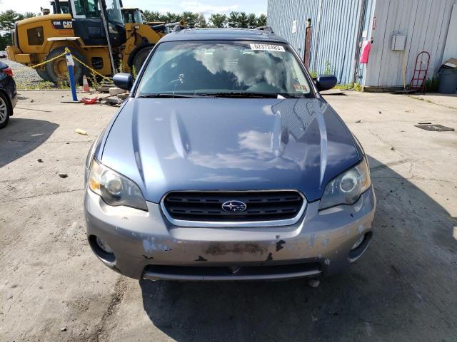 4S4BP62C557312081 - 2005 SUBARU LEGACY OUTBACK 2.5I LIMITED BLUE photo 5