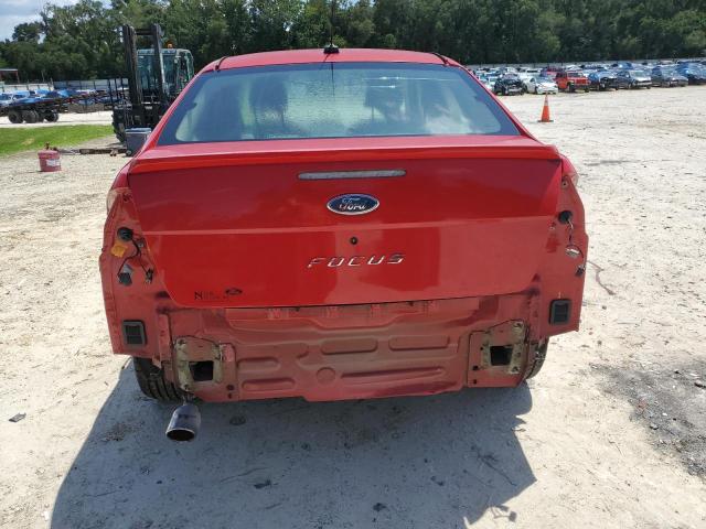 1FAHP34N58W207150 - 2008 FORD FOCUS S/SE RED photo 6