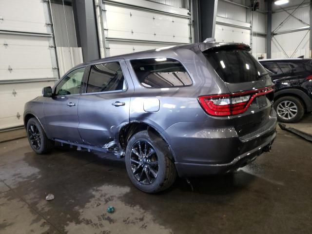 1C4RDJDGXJC307393 - 2018 DODGE DURANGO GT GRAY photo 2