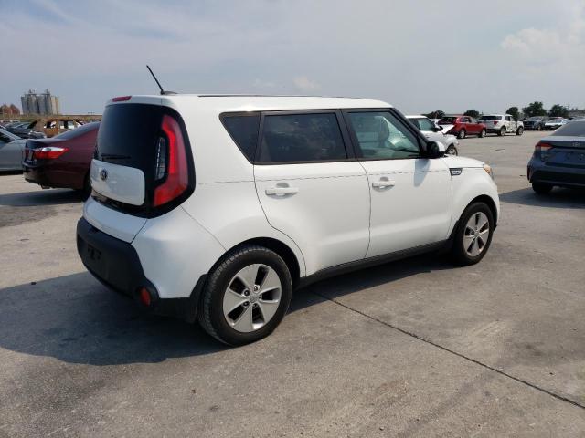 KNDJN2A23F7797376 - 2015 KIA SOUL WHITE photo 3