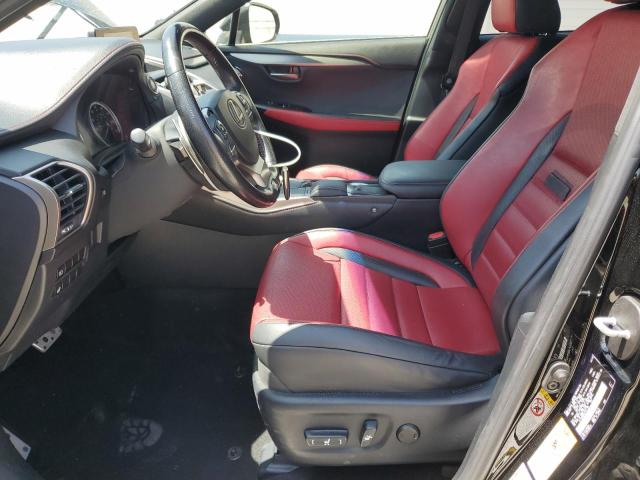 JTJYARBZ6J2101790 - 2018 LEXUS NX 300 BASE შავი ფოტო 7