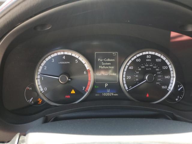 JTJYARBZ6J2101790 - 2018 LEXUS NX 300 BASE შავი ფოტო 9