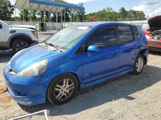 JHMGD37627S059918 - 2007 HONDA FIT S 蓝色 照片 1