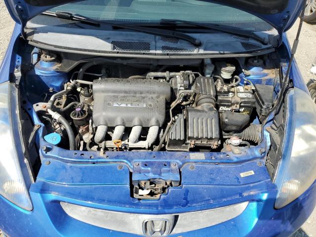 JHMGD37627S059918 - 2007 HONDA FIT S 蓝色 照片 11