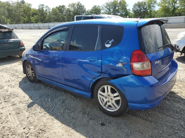 JHMGD37627S059918 - 2007 HONDA FIT S 蓝色 照片 2